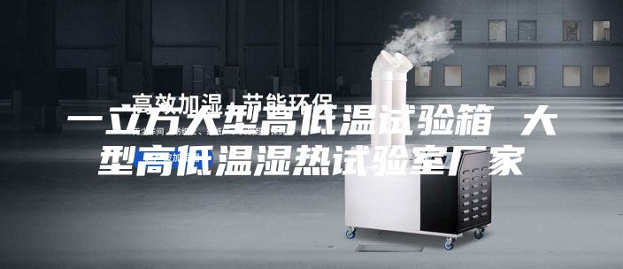 一立方大型高低溫試驗箱 大型高低溫濕熱試驗室廠家