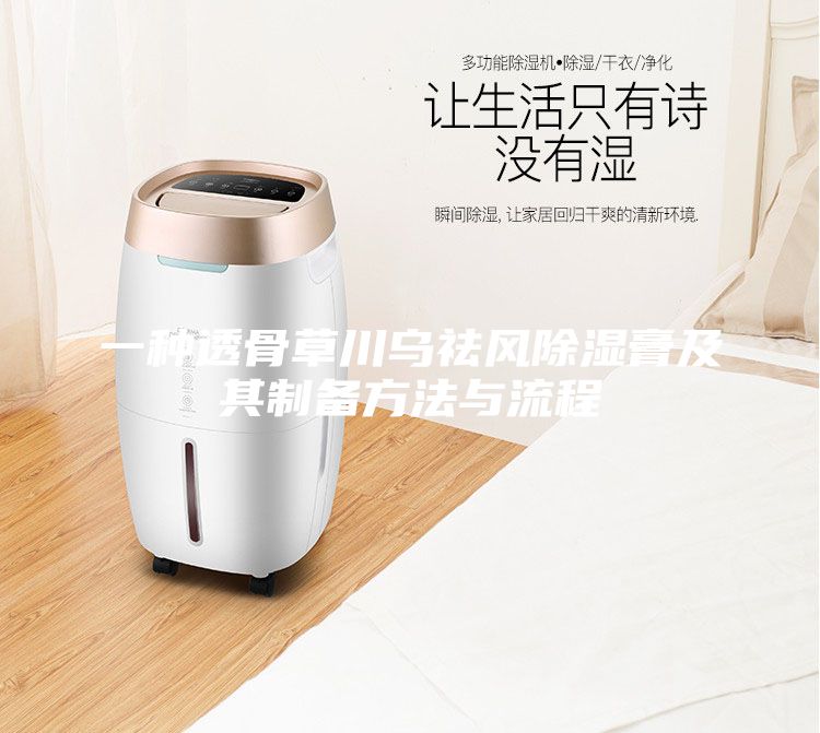 一種透骨草川烏祛風除濕膏及其制備方法與流程