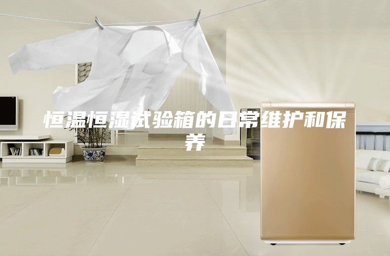 恒溫恒濕試驗(yàn)箱的日常維護(hù)和保養(yǎng)