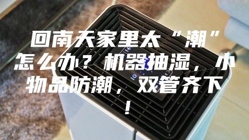 回南天家里太“潮”怎么辦?機(jī)器抽濕,小物品防潮,雙管齊下!