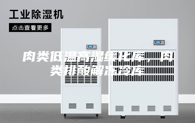 肉類低溫高濕緩化庫，肉類排酸解凍冷庫